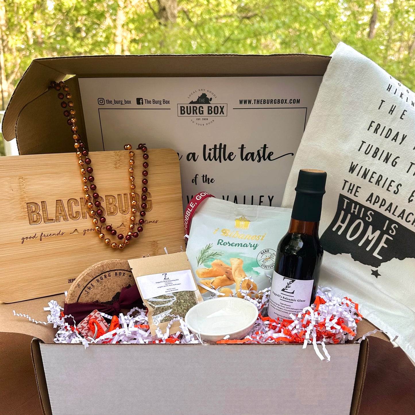 Burg Box and Zeppolis collaboration box