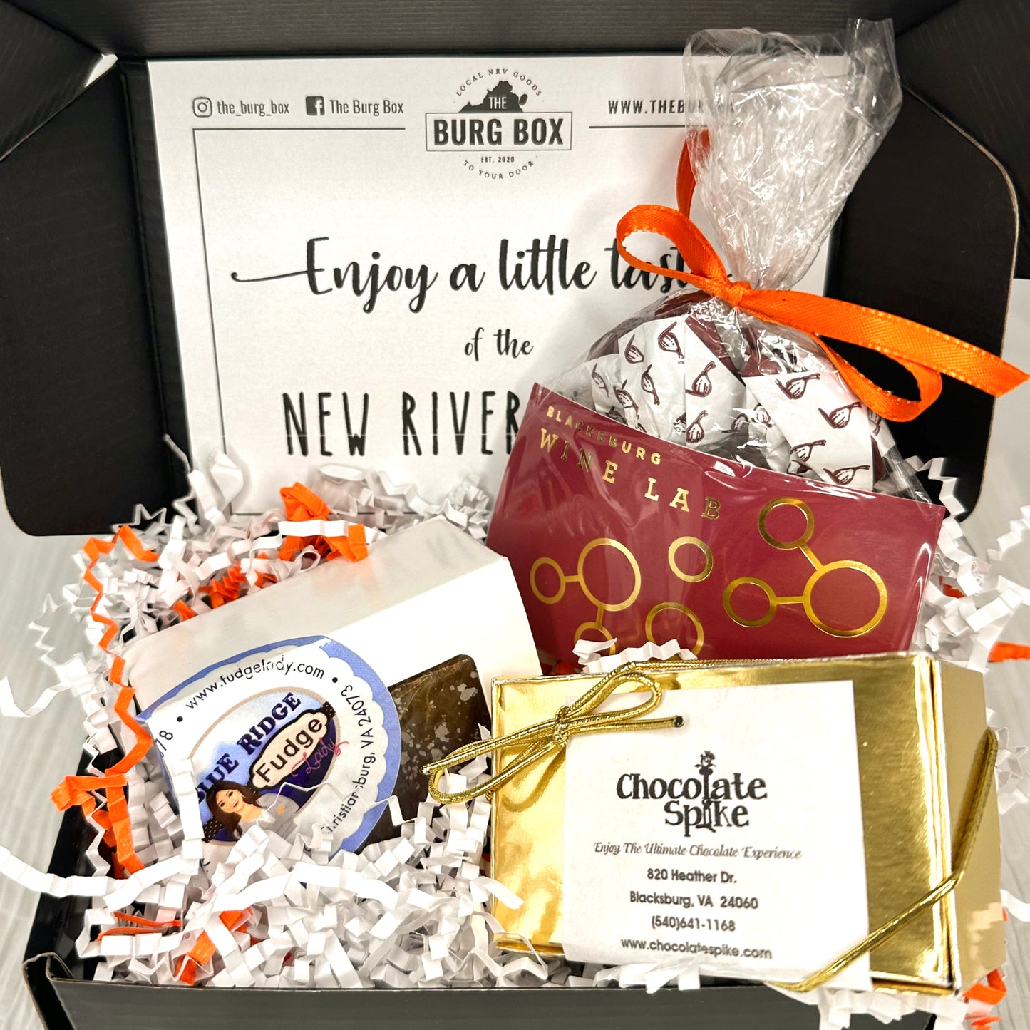 Burg Box variety of chocolates