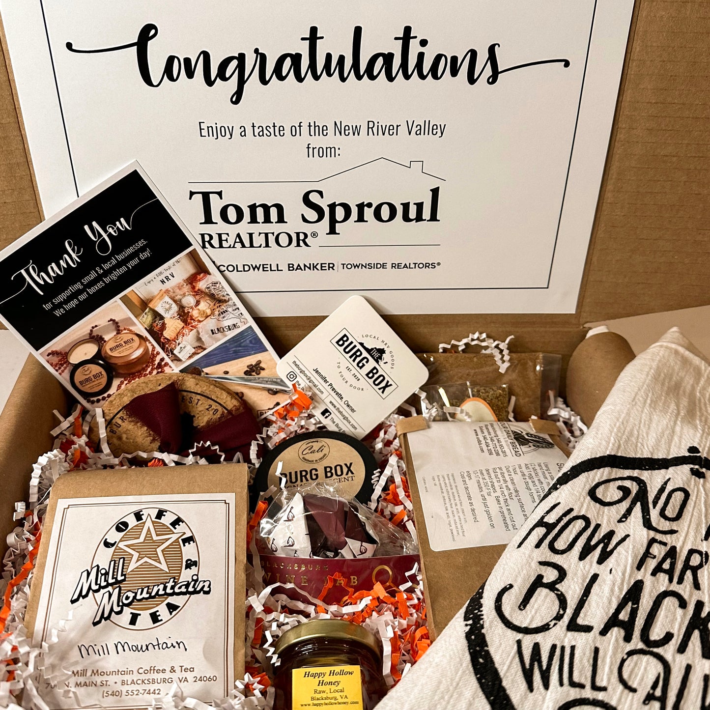 Tom Sproul Realtor custom Burg Box