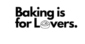 Baking is for lovers logo